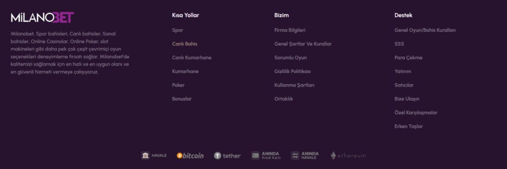 milanobet hakkında